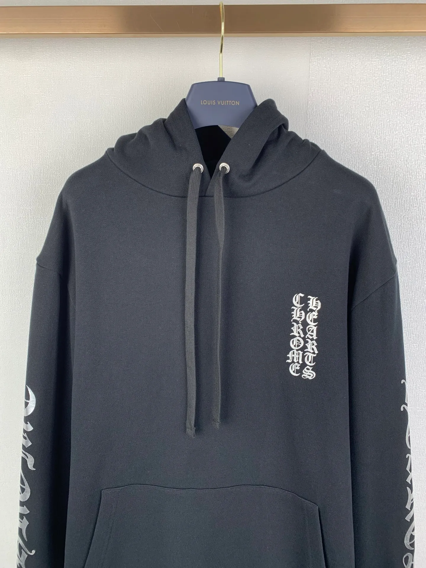 P410 Chrome Hearts 25SS1988 limited foil color printed hooded sweatshirt 400g Odell velvet sweatshirt material, 440g 1*1 matching high-end fashion brand ribbing, fabric fermentation washing, glue printing, customized 1:1 eyelets, customized 1:1 hat rope, customized 1:1 trademark, loose version Size: S M L
